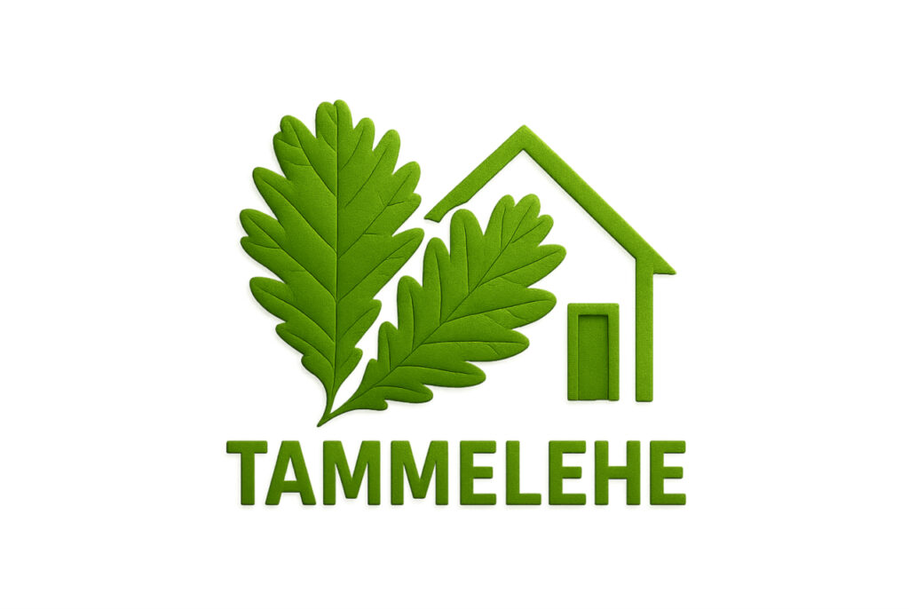 Tammelehe majutus logo